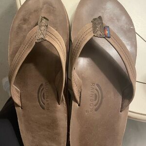 Rainbow Chocolate Brown Sandals